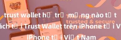 trust wallet hỗ trợ mạng nào tốt nhất Cách tải Trust Wallet trên iPhone tại Việt Nam